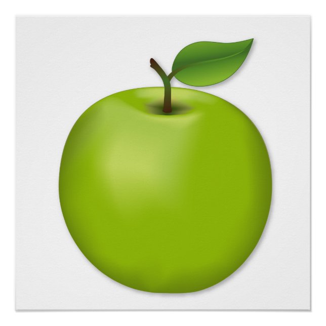 Poster Pomme verte (Devant)