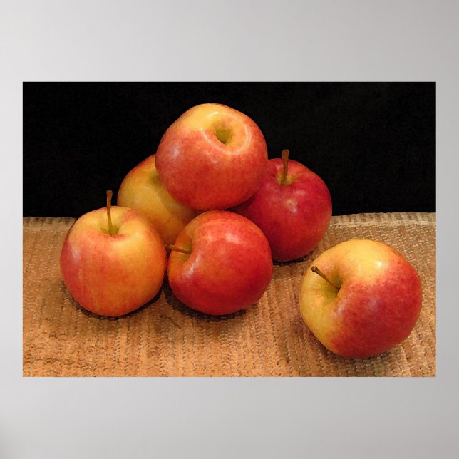 Poster Pommes (Devant)