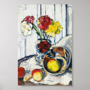 Poster Pommes et fleurs George Leslie Hunter