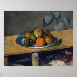 Poster Pommes, poires et raisins, c.1879