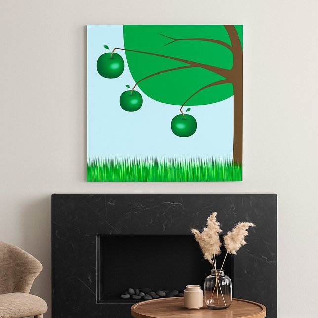 Poster Pommier vert (Créateur téléchargé)