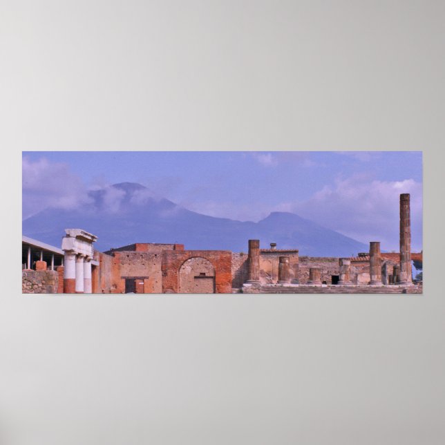 Poster Pompéi, Italie (Devant)