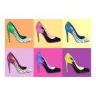 Pompes Stiletto Pop Art / Chaussures / talons haut