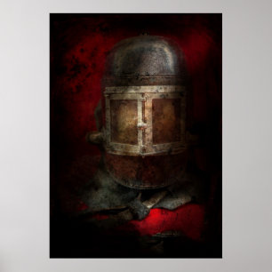 Poster Pompier - Le Masque