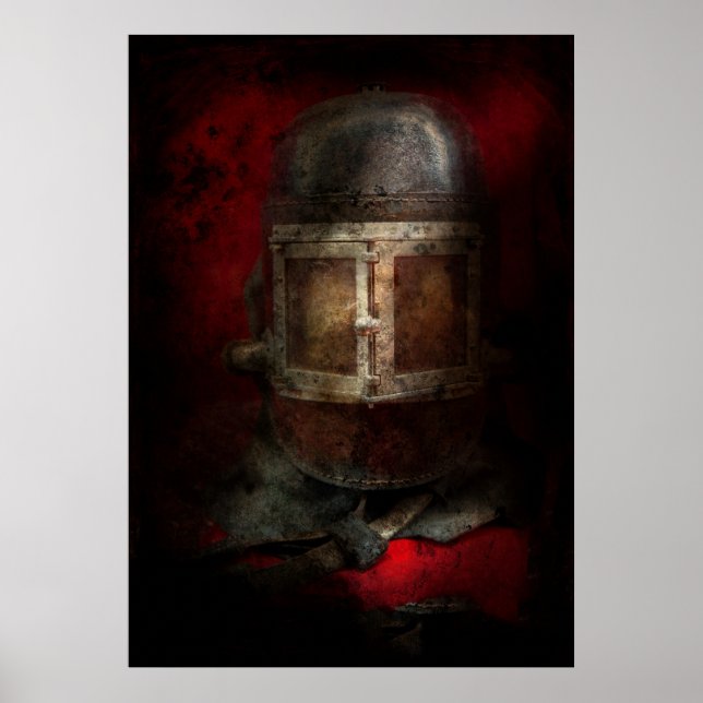 Poster Pompier - Le Masque (Devant)