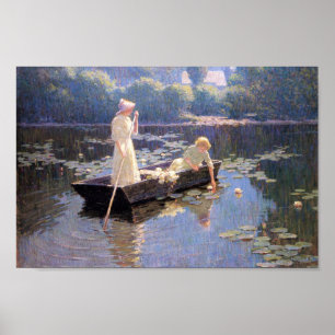 Poster Pond Lilies par Abbott Fuller Graves