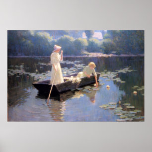 Poster Pond Lilies par Abbott Fuller Graves