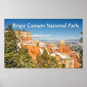 Poster Ponderosa Point, Parc national du canyon de Bryce
