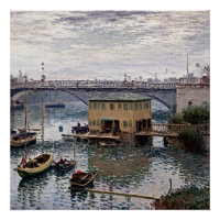 Pont à Argenteuil le jour gris