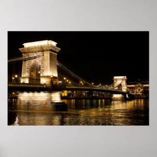 Poster Pont à Budapest