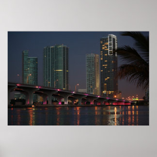 Poster Pont à l'aube 1