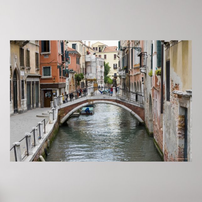 Poster Pont à Venise (Devant)