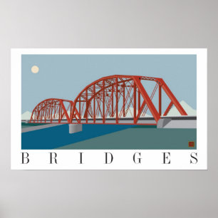 Poster Pont-Affiche de rr