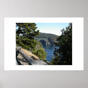 Poster Pont au-dessus de passage de duperie
