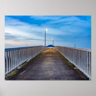 Poster Pont au matin