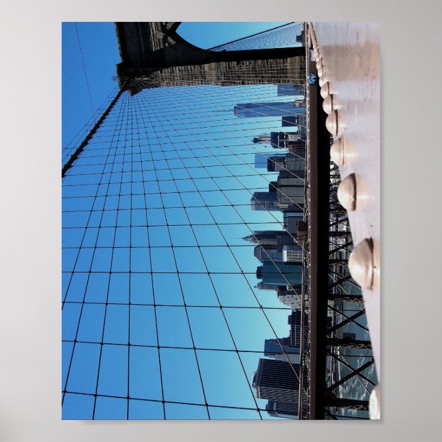 Poster Pont Brooklyn (Devant)