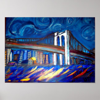 POSTER PONT BROOKLYN