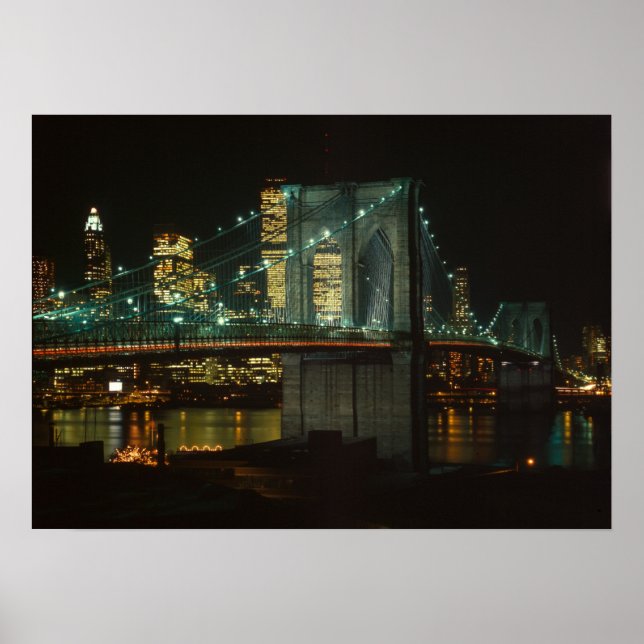 Poster Pont Brooklyn (Devant)