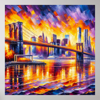 POSTER PONT BROOKLYN