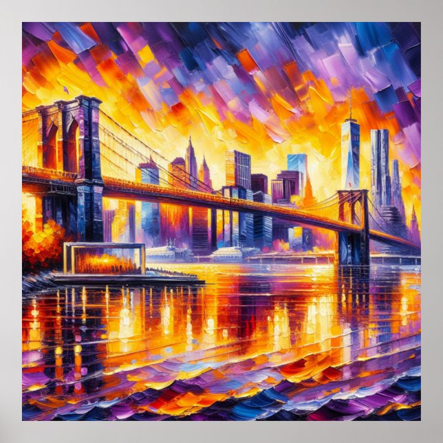 POSTER PONT BROOKLYN (Devant)