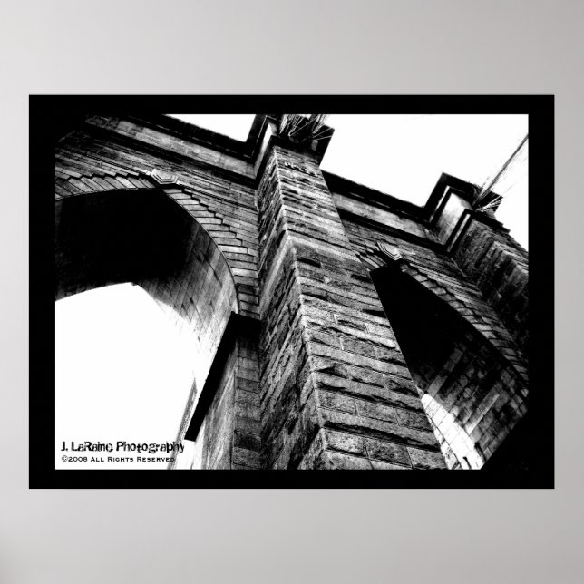 Poster Pont Brooklyn (Devant)