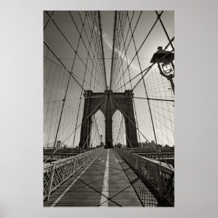 Poster pont brooklyn new york