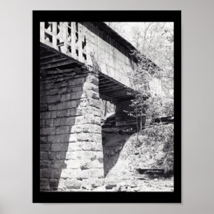 Poster Pont couvert