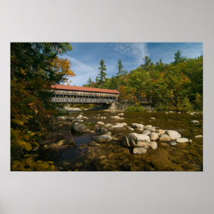 Poster Pont couvert Albany, NH Print