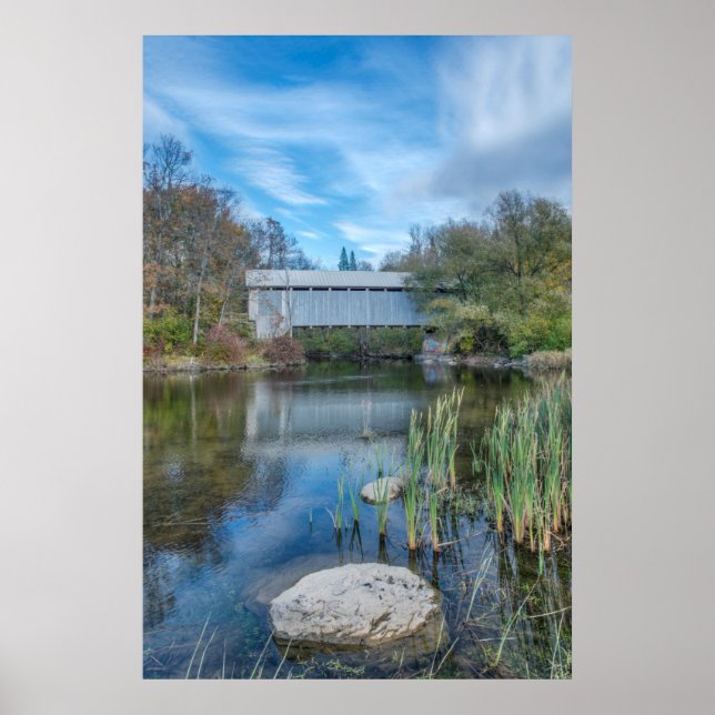 Poster Pont couvert de Milby 2 (Devant)