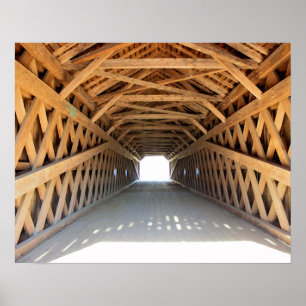 Poster Pont couvert de Schofield Ford
