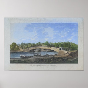 Poster Pont couvert Schuylkill River Philadelphia Imprime