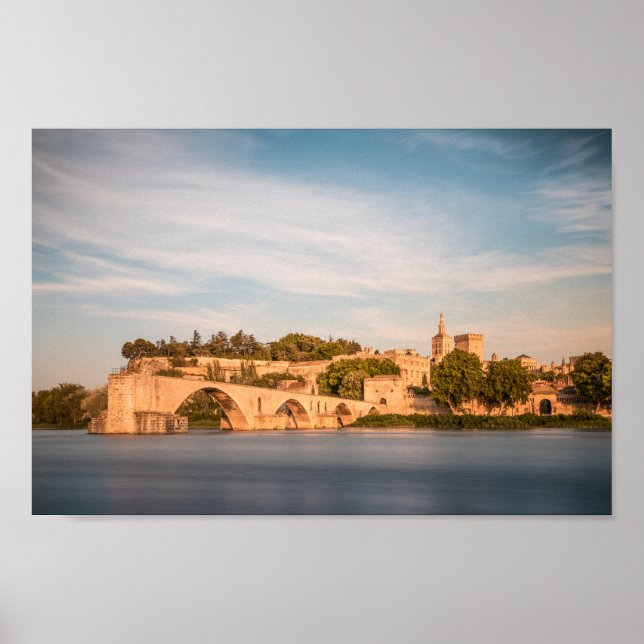 Poster Pont d'Avignon France (Devant)