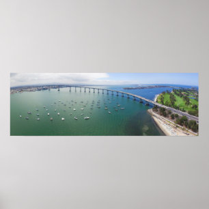 Poster Pont de baie de Coronado