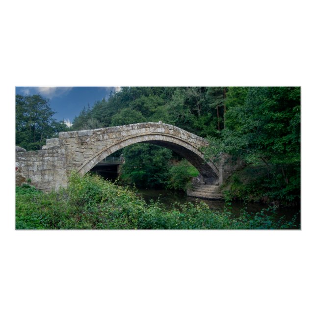 Poster Pont de Beggar, Glaisdale (Devant)