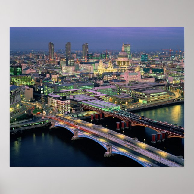 Poster Pont de Blackfriar (Devant)