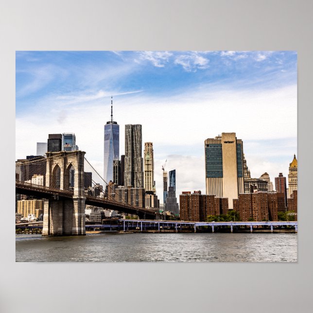 Poster Pont de Brooklyn (Devant)