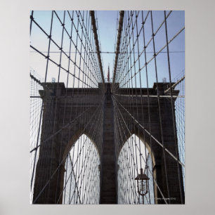 Poster Pont de Brooklyn, New York, NY, Etats-Unis 2