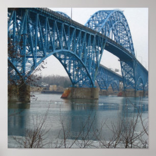 Poster Pont de Grand Island