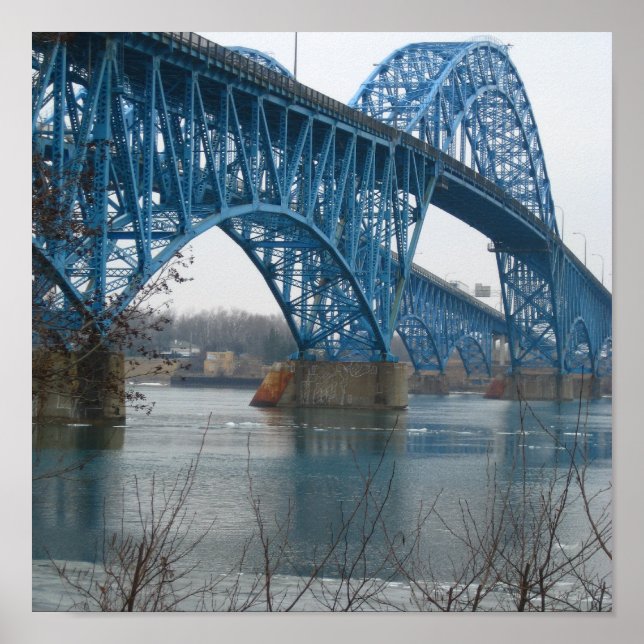 Poster Pont de Grand Island (Devant)
