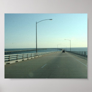 Poster Pont de la baie Chesapeake - imprimer/poster