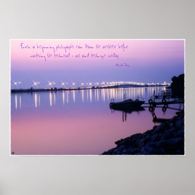 Poster Pont de la baie de Sandusky (Devant)