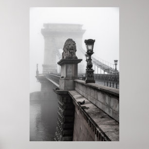 POSTER PONT DE LA CHAÎNE, BUDAPEST