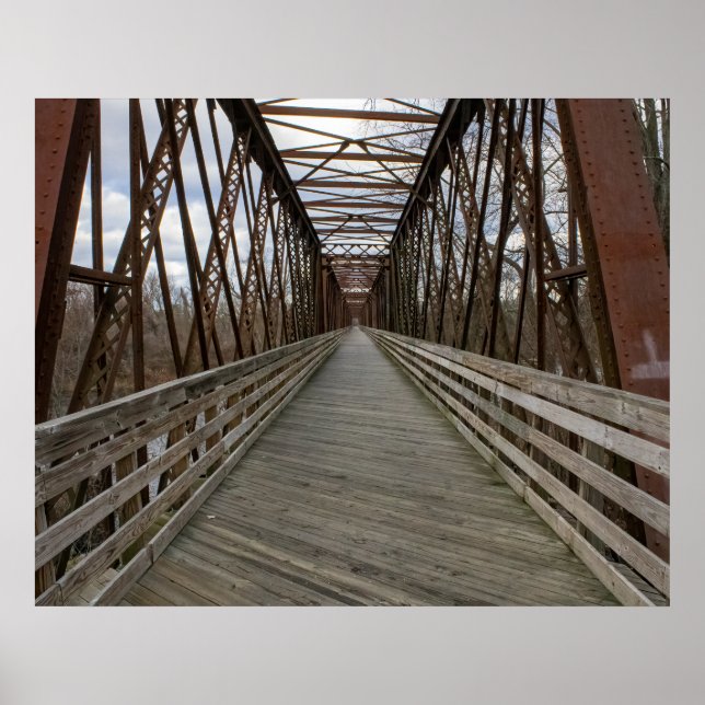 Poster Pont de la piste cyclable (Devant)