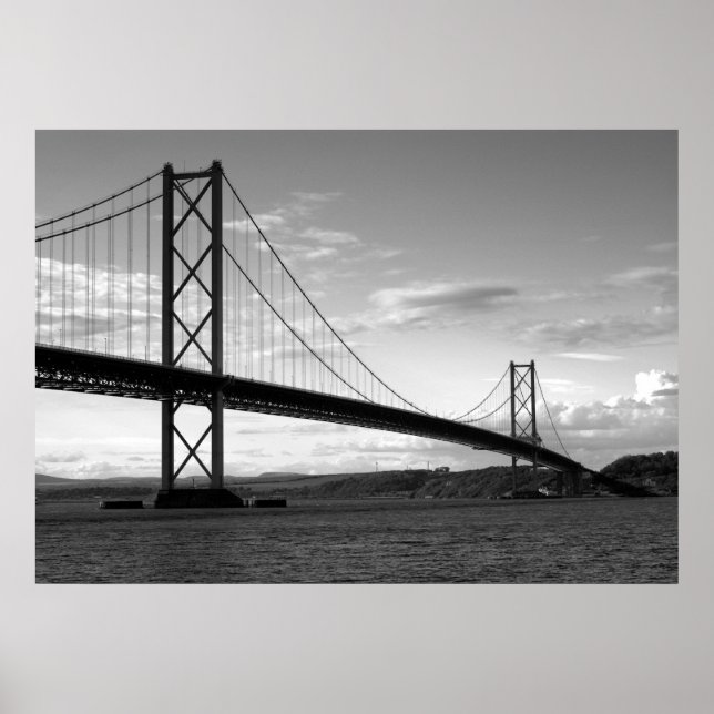 Poster Pont de la route Forth (Devant)