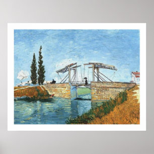 Poster Pont de Langlois chez Arles par Vincent van Gogh