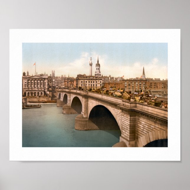 Poster Pont de Londres, Angleterre (Devant)