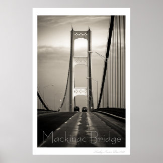Poster Pont de Mackinac