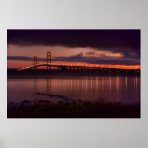 Poster Pont de Mackinac #1240 C