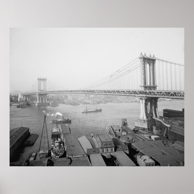 Poster Pont de Manhattan (Devant)