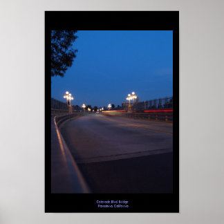 Poster Pont de nuit